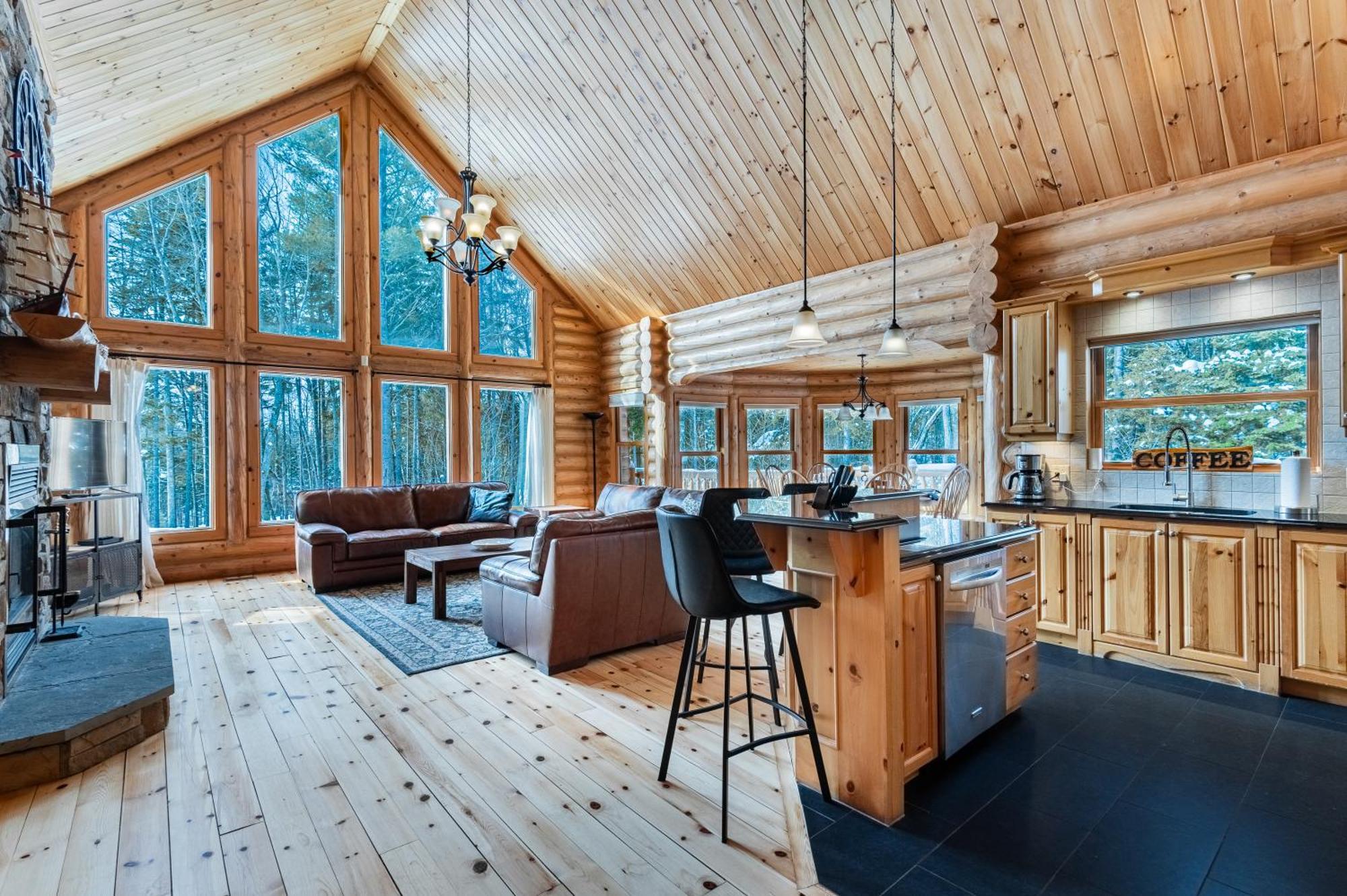 Fiddler Lake Resort Chalet 76 Deer Mille-Isles Exteriör bild