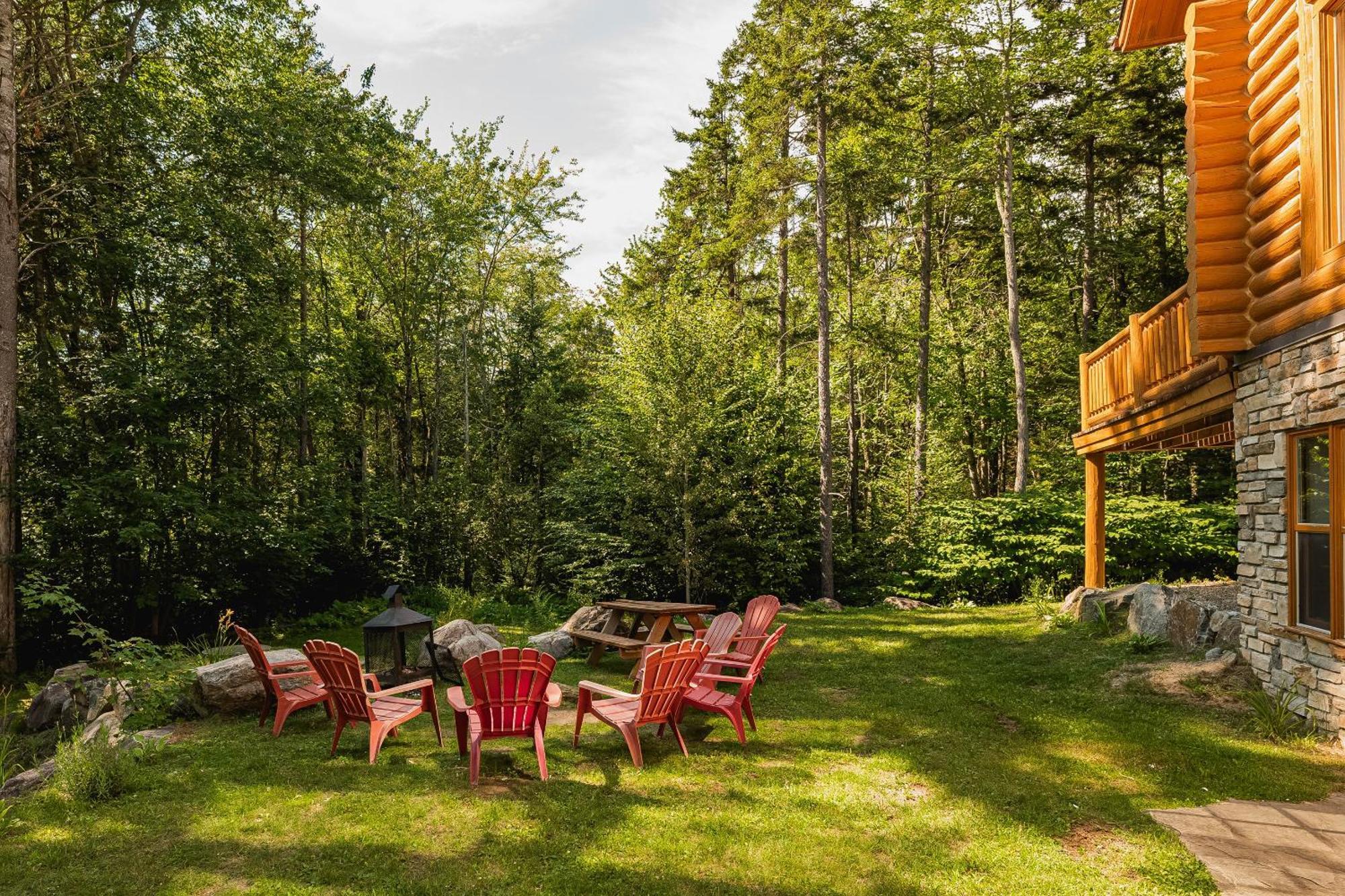Fiddler Lake Resort Chalet 76 Deer Mille-Isles Exteriör bild