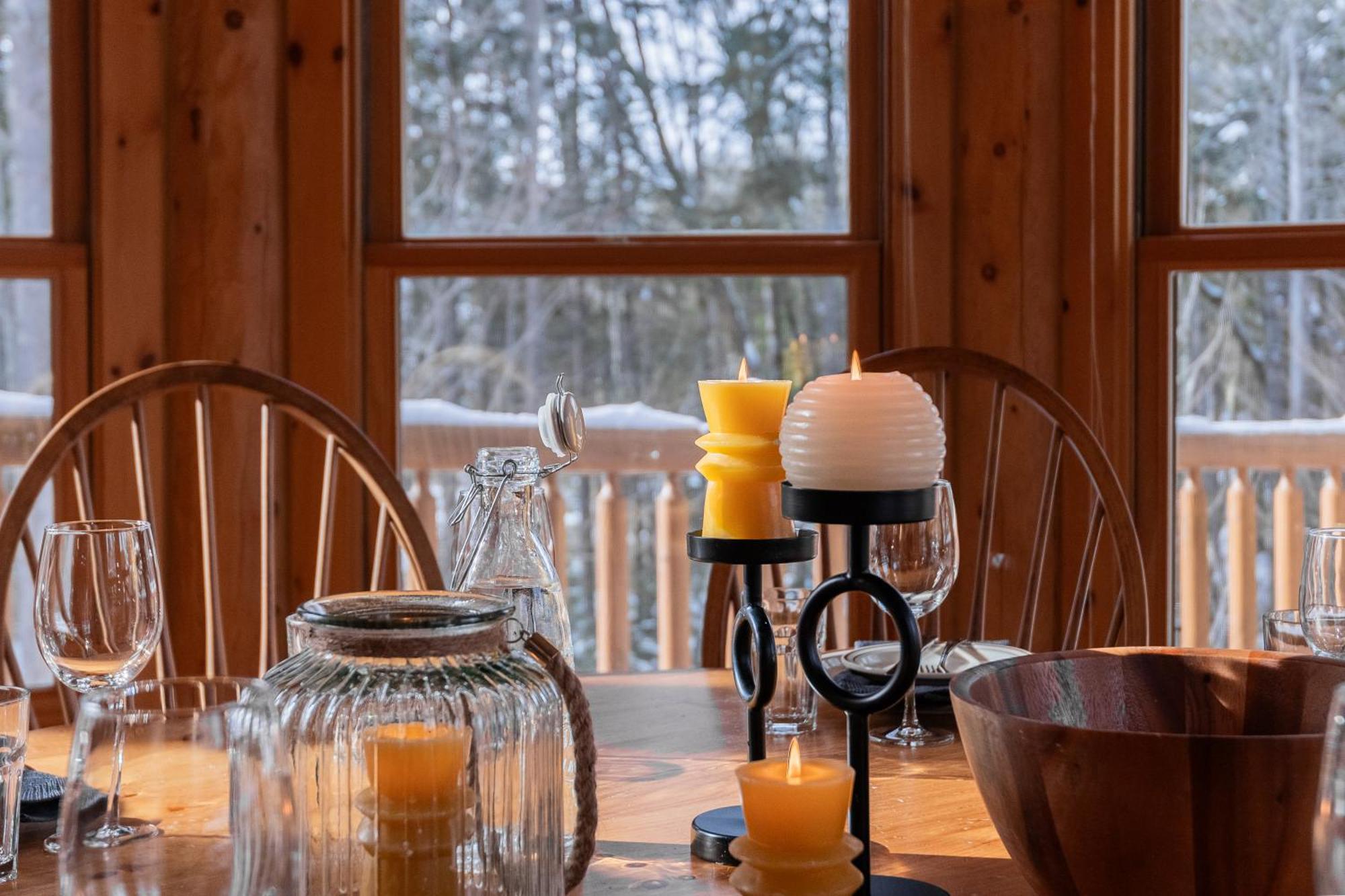 Fiddler Lake Resort Chalet 76 Deer Mille-Isles Exteriör bild