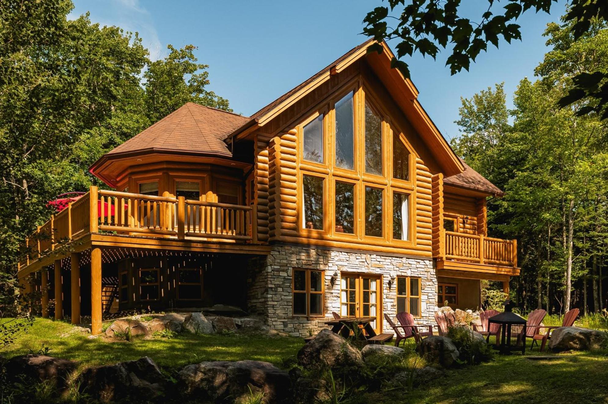 Fiddler Lake Resort Chalet 76 Deer Mille-Isles Exteriör bild