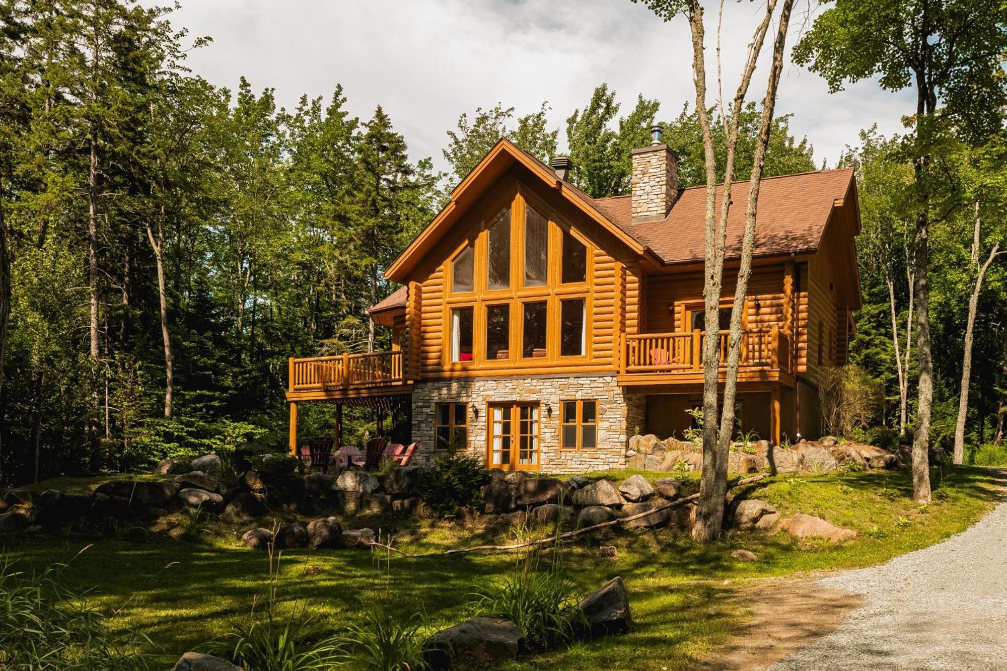 Fiddler Lake Resort Chalet 76 Deer Mille-Isles Exteriör bild